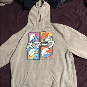 Graphic Hoodie with Cartoon Print